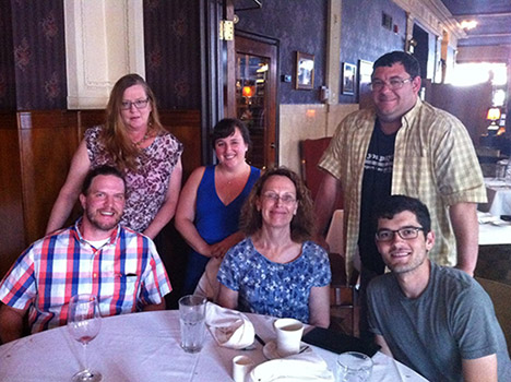 Mather lab celebrates the end of a great spring semester as they prepare for a productive 2016 summer field season